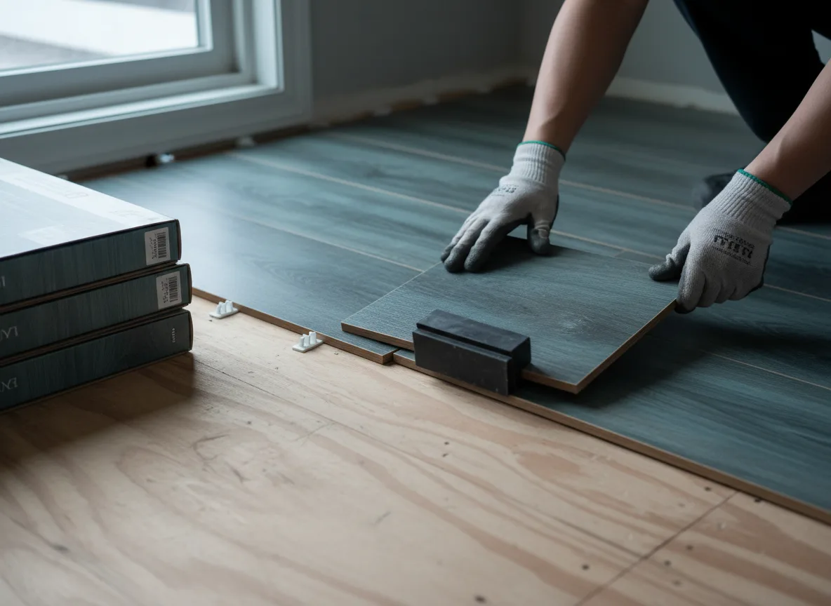Luxury Vinyl Plank Installation company in Sunburg, MN